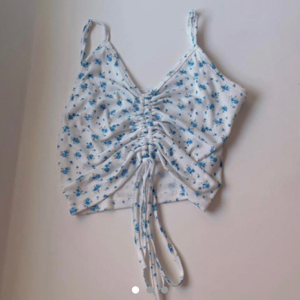 Floral crop top